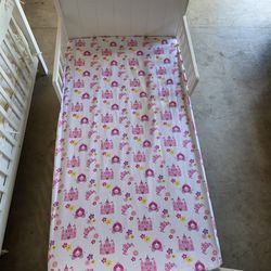 Delta Children Wood Sleigh Toddler Bed