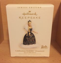 NEW Celebration BARBIE Ornament Special 2006 Edition