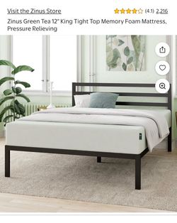 Memory foam king size mattress