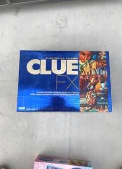 Electronic Clue with sound