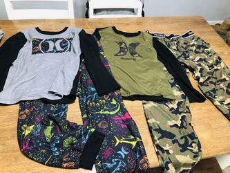 Boys Hurley Pajamas Size 12 Set Of 2