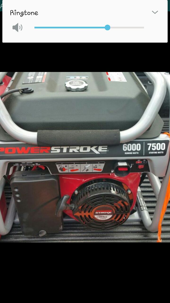 Brand New Powerstroke 6000/7500 Generator