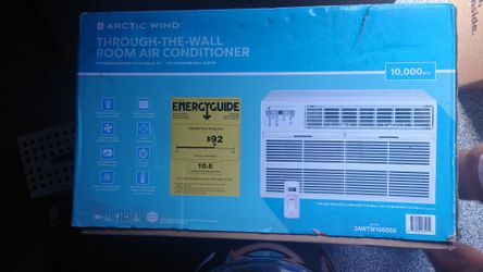NEW ARTIC WIND 10000 BTU AIR Conditioner Through The Wall 115V