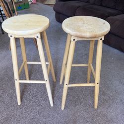 Free bar stools and desk chair