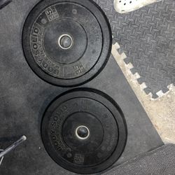 Set Of 35 Pound Number Plates