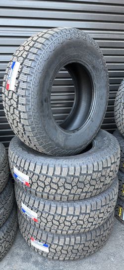 LT 35x12.50x18 DCENTI RT $750 CASH OUT THE DOOR All Season Tires installed (4) New 50,000 Mile