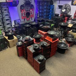 Best Prices For Black Friday , DS18 DEAF BONCE Nemesis Audio Special This Week! Same Day Install , Mismo Dia Install, Subwoofers Speakers Stereos Pane