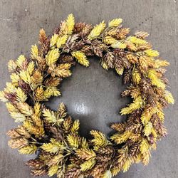 Fall harvest wreath