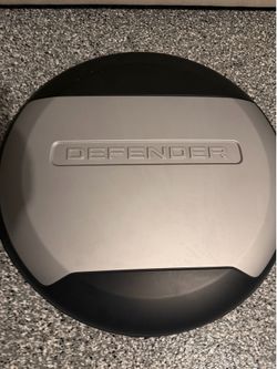 Land Rover Genuine OEM Spare Wheel Cover-Defender (Ceres Silver) (VPLEW0143)