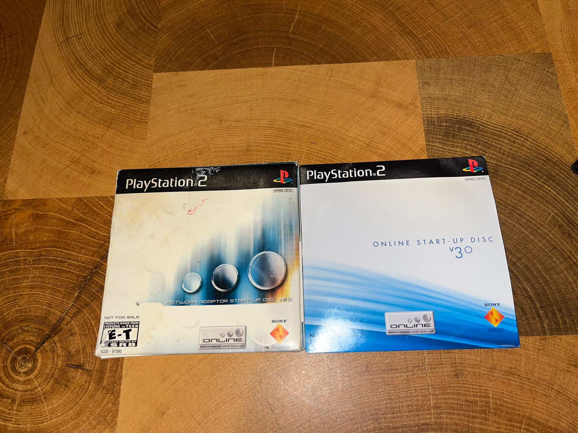 PS2 Online Start Up Discs