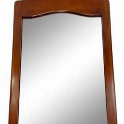 Vintage Cushman Colonial Mirror Solid Rock Maple