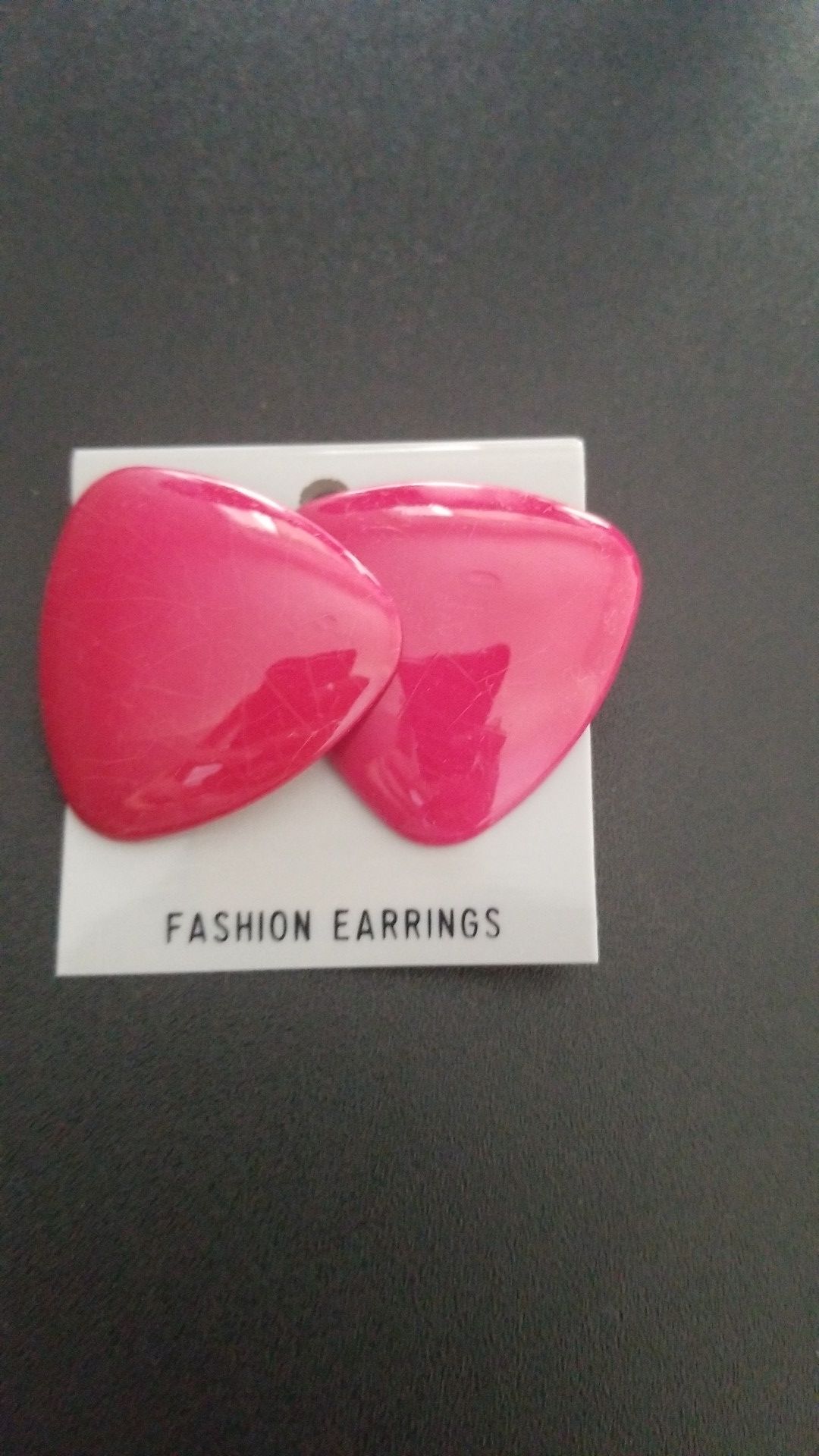 Fashion pink earings