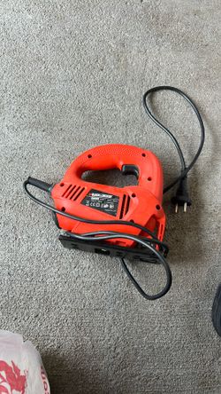 Black And Decker Jigsaw 4.5 Amp