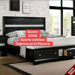 Queen Nueva En Sus Cajas Cajones En La Piezera 