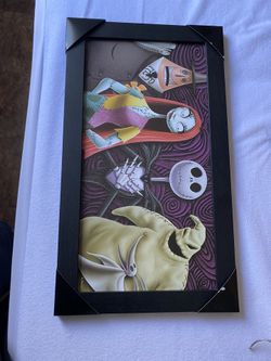 Nightmare Before Christmas Wall Art 