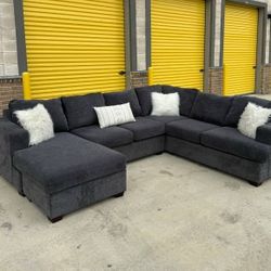 Gray Sectional 