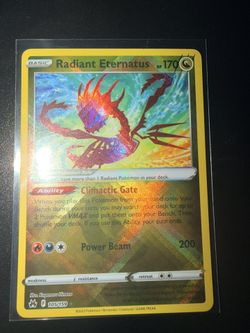 Radiant Eternatus Pokemon Card 
