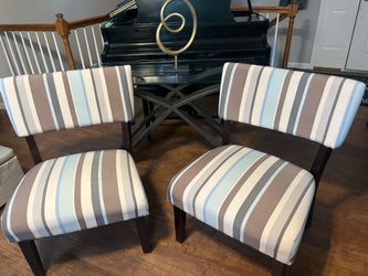 2 High End Accent Chairs