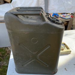 Vintage US Miliatary Jerry Gas Can
