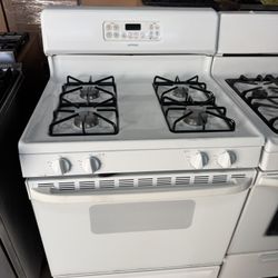 Hotpoint 30” White Gas Stove 