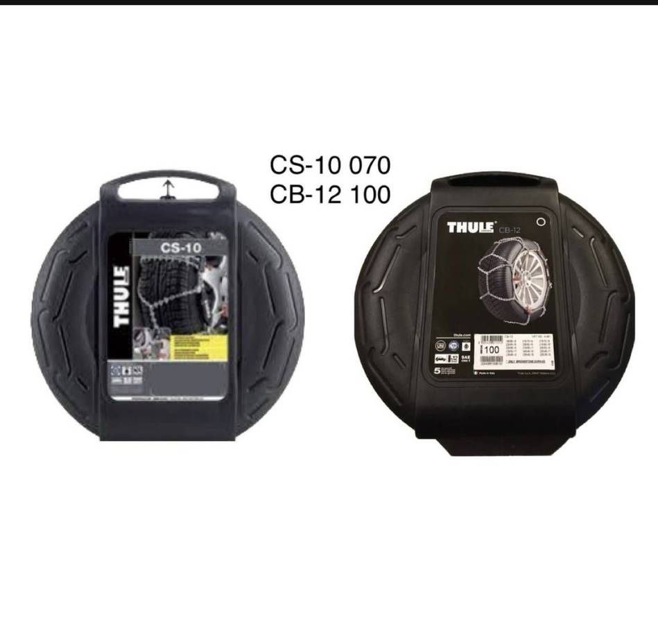 New Thule Tire Chains CS-10 070 / CB-12 100