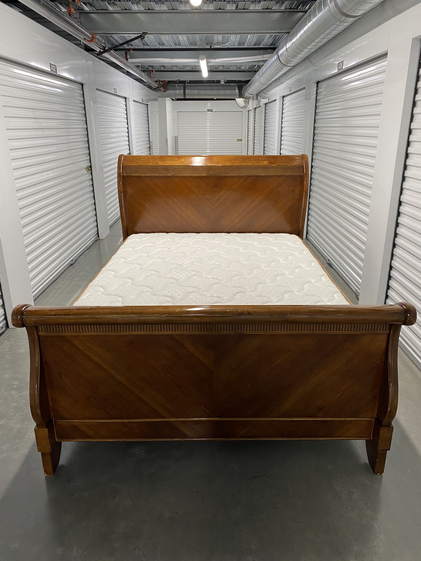 Queen Bed Frame With Mattress