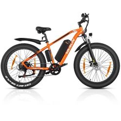 VaRun Electric Bike 26 In Mountain Bike Like New 
