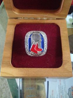 Boston Red Sox Replica World Series Ring!