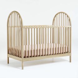 Crate & Barrel Convertible Crib and Toddler Rail
