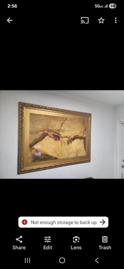 The Creation Of Adam Art