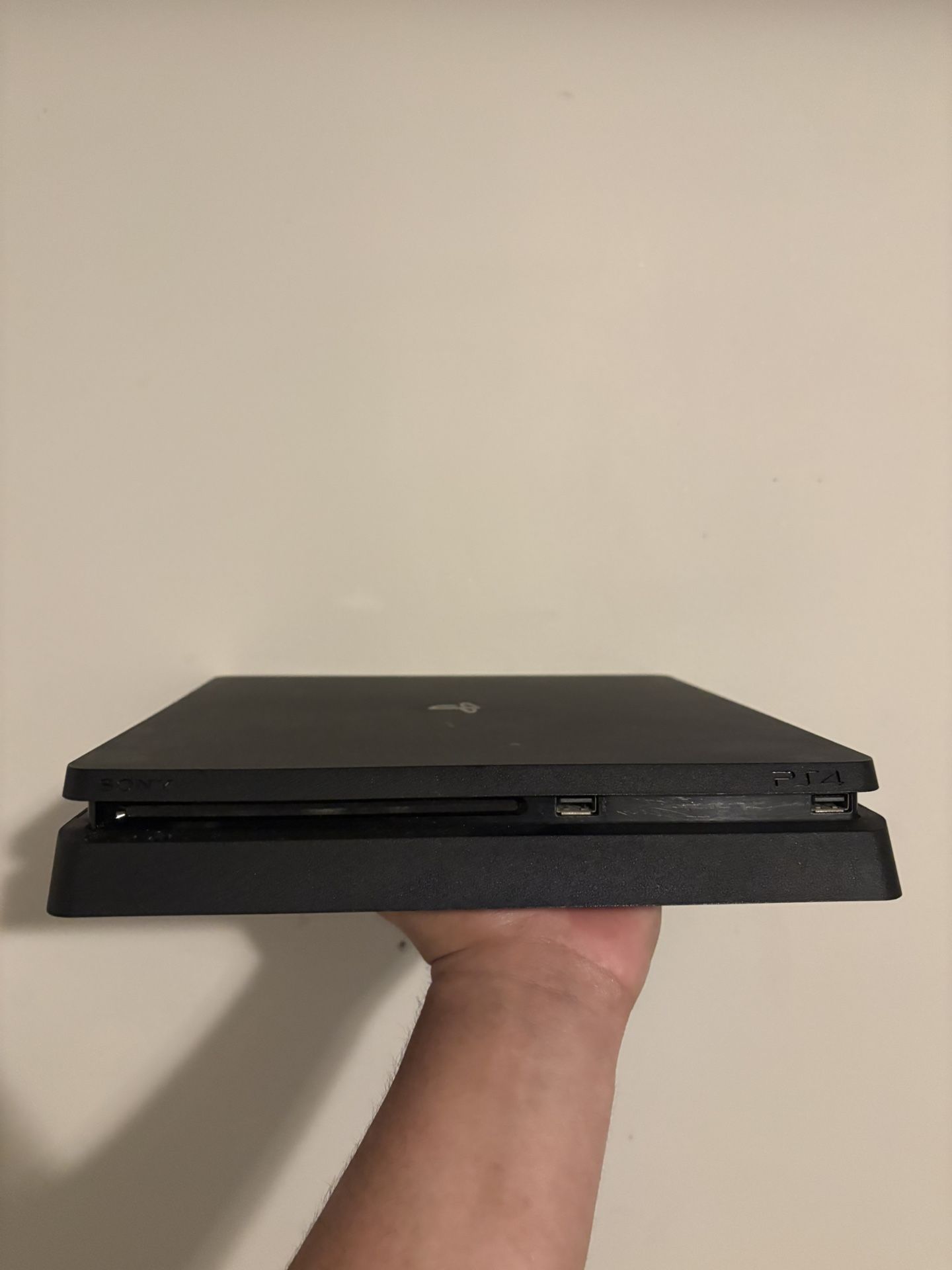 PS4 with Remote Control & Connections