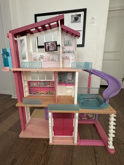 Barbie DreamHouse Dollhouse With Slide And Pool