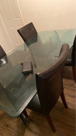 Glass table