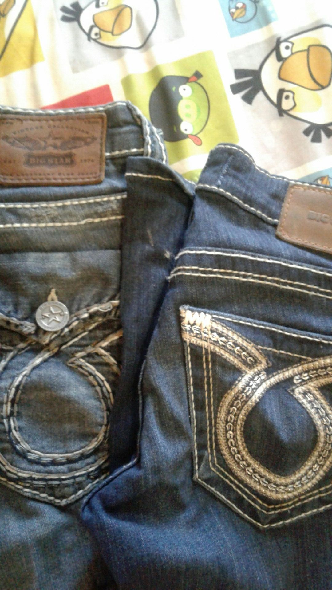 BIG STAR LEGENDARY BLUE JEANS 2PAIRS