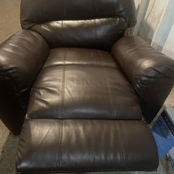 Leather Recliner 