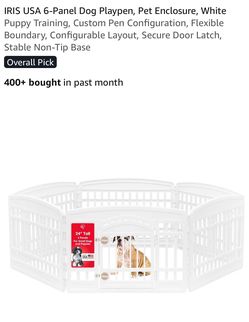 Dog Gate/Playpen Enclosure