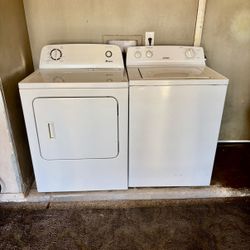 Washer and Dryer 