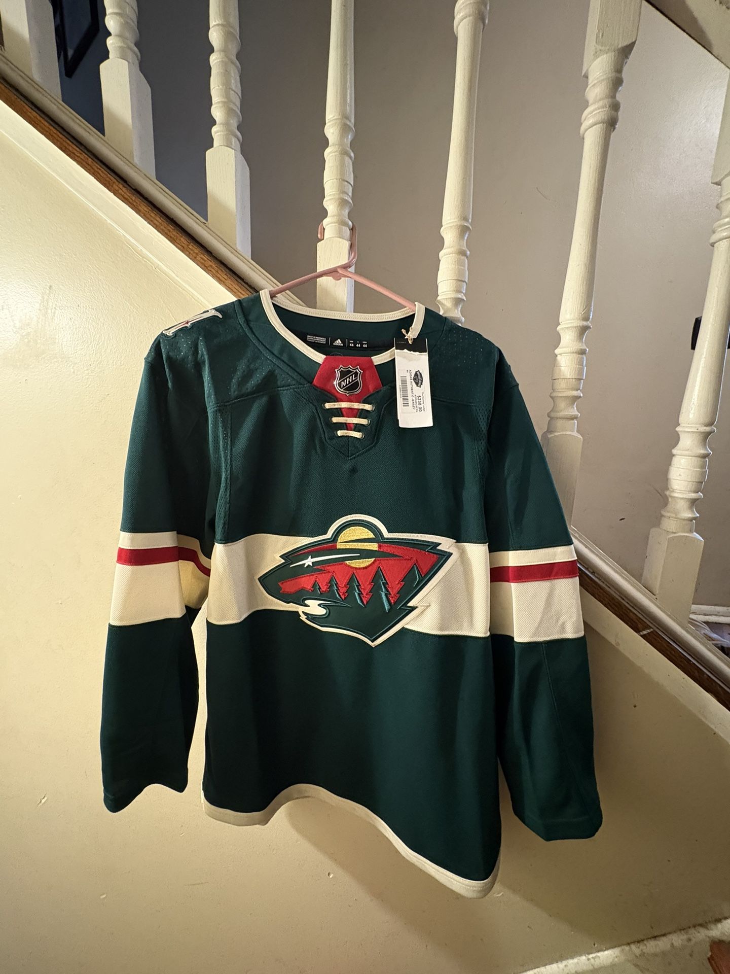 NHL ADIDAS AUTHENTIC JERSEY (WILD)