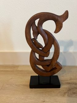 Wood Fish Decor