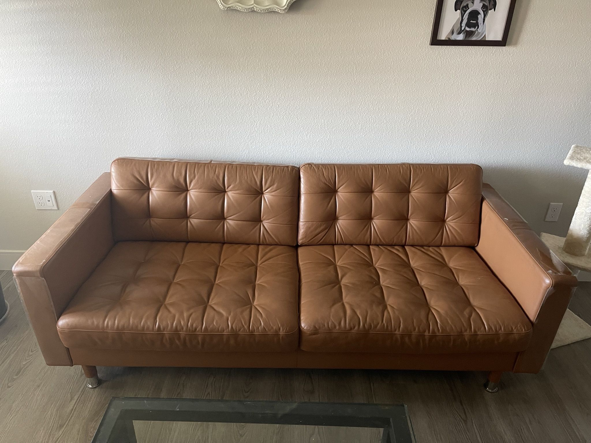 MORABO Sofa, golden brown