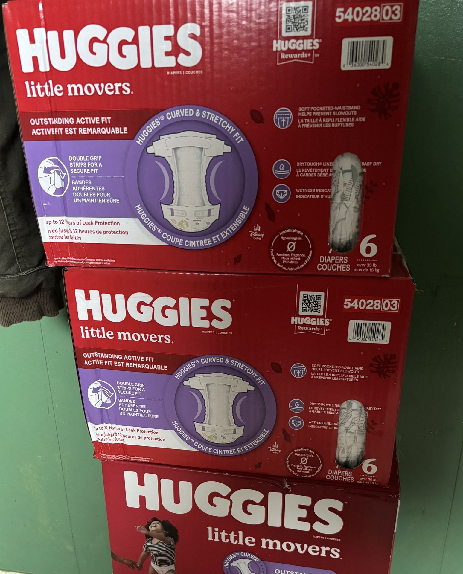 Size 6 Huggies Diapers