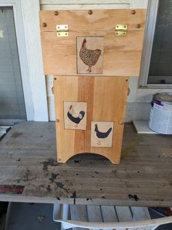 Rustic trash cans