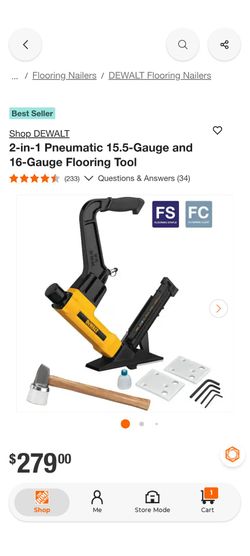 DeWalt flooring tool
