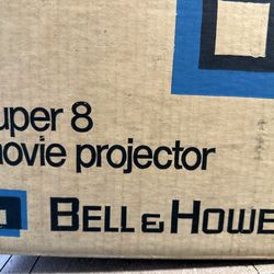 Super 8 movie projector
