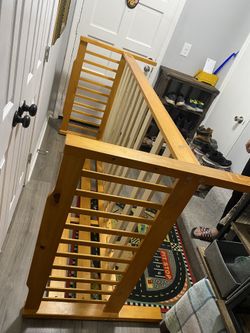 Wood Bed Frame, 40 X 75, Strong and Good Quality 