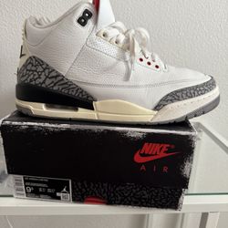 JORDAN 3’s 9.5