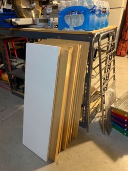Shelf wood parts