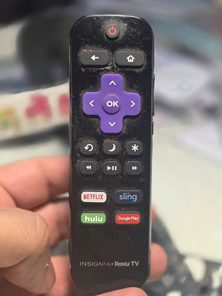 INSIGNIA NS-RCRUS-17 ROKU TV REMOTE CONTROL