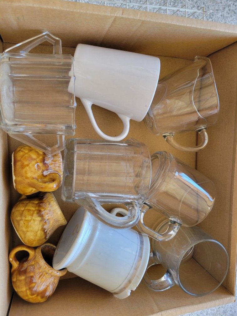 Variety Of Cups $5.00