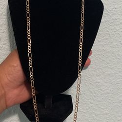 10kt Figaro Chain 